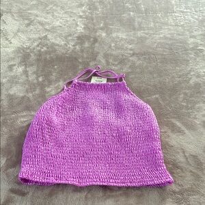 Vibrant Pink Halter Top